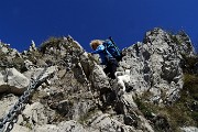 MONTE MAGNODENO e CRESTE DELLA GIUMENTA ad anello da Erve il 25 aprile 2016 - FOTOGALLERY